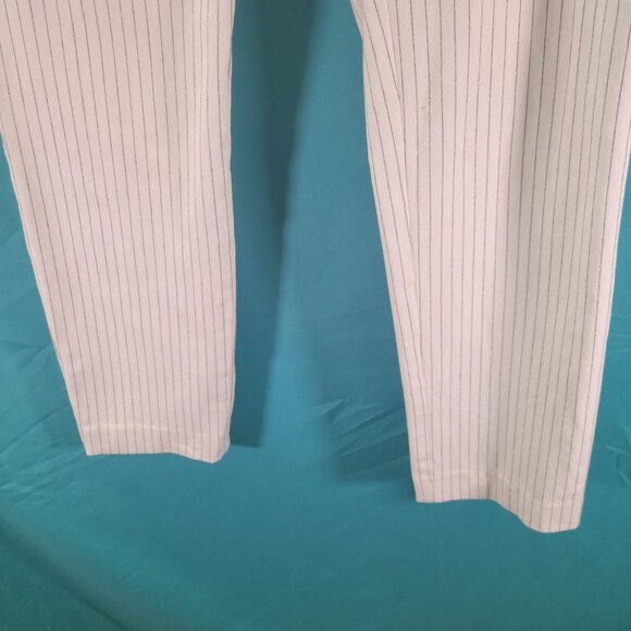 Loft Marisa Skinny Pinstripe Pants Size 4 Women's - Picture 4 of 7